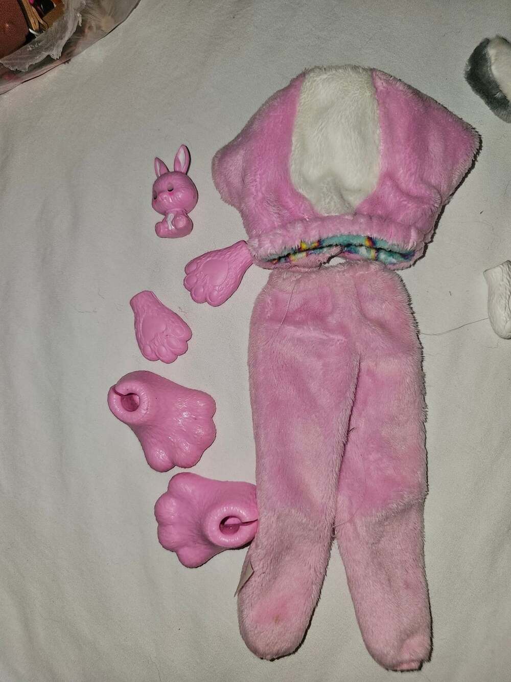 Barbie Cutie Reveal Bunny Costume Outfit Parts